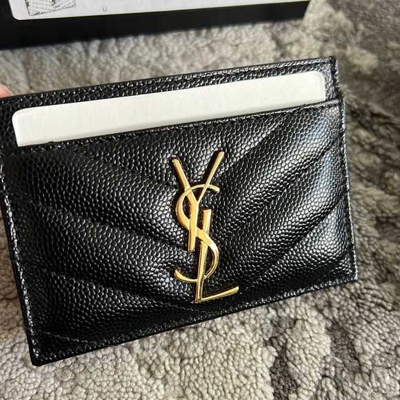 YSL monogram card case - Picture 7 of 8